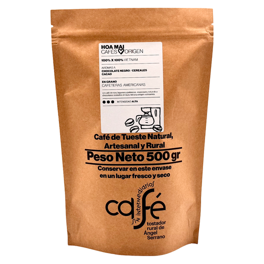 Cafe Sin Intermediarios Café Vietnam Hoa Mai En Grano Para Americana 500 G_0