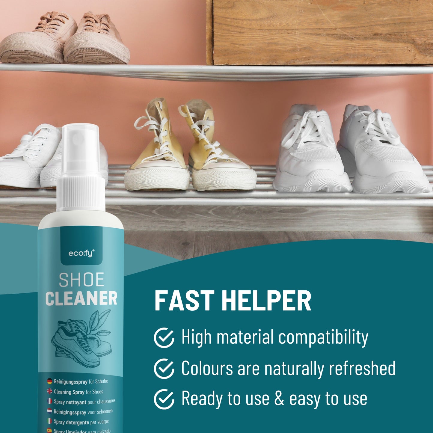 Spray Limpiador Para Calzado - Eco:fy - 125 Ml_1