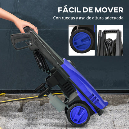 Durhand Hidrolimpiadora 1800w Caudal 510l/h Bomba De Aluminio Presión De 150 Bar_3