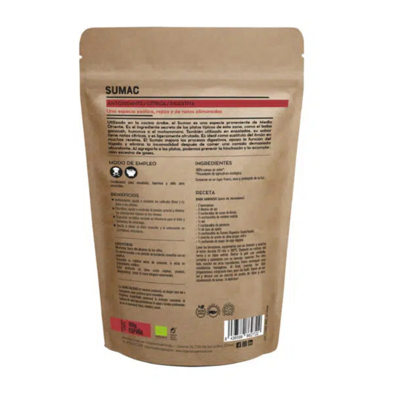 Sumac Raw Sin Gluten Bio 100g_1