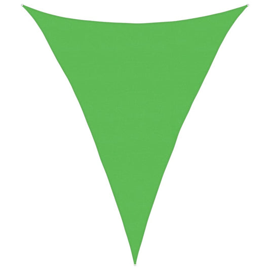 Vidaxl Toldo De Vela Hdpe Verde Claro 160 G/m² 5x6x6 M_0
