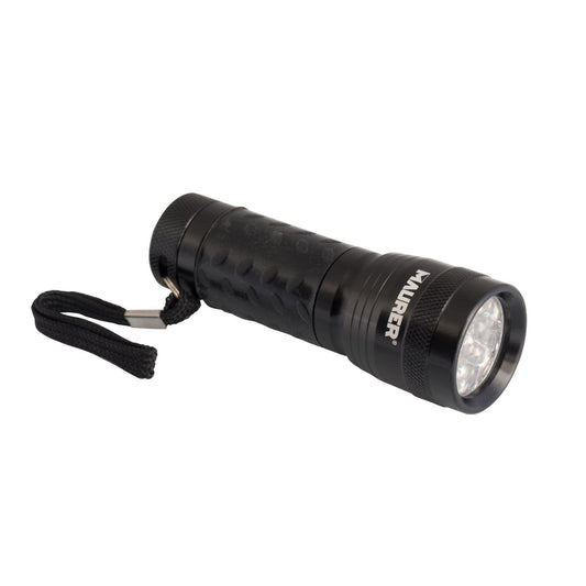 Linterna Led De Mano De Aluminio A Pilas(3 Aaa) 55 Lumenes 14 Leds Mango Engomado (expositor 12 Piezas)_0