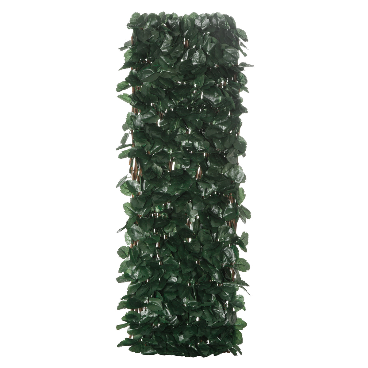 Artificial En Rollo Outsunny Tela Poliéster, Mimbre Verde 295x70x2 Cm_4