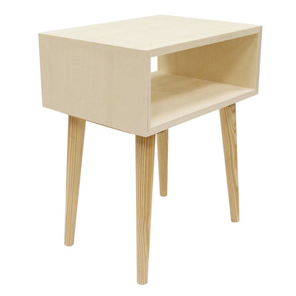 Well Home - Mesa Mercury Sin Barniz 40x30x50cm