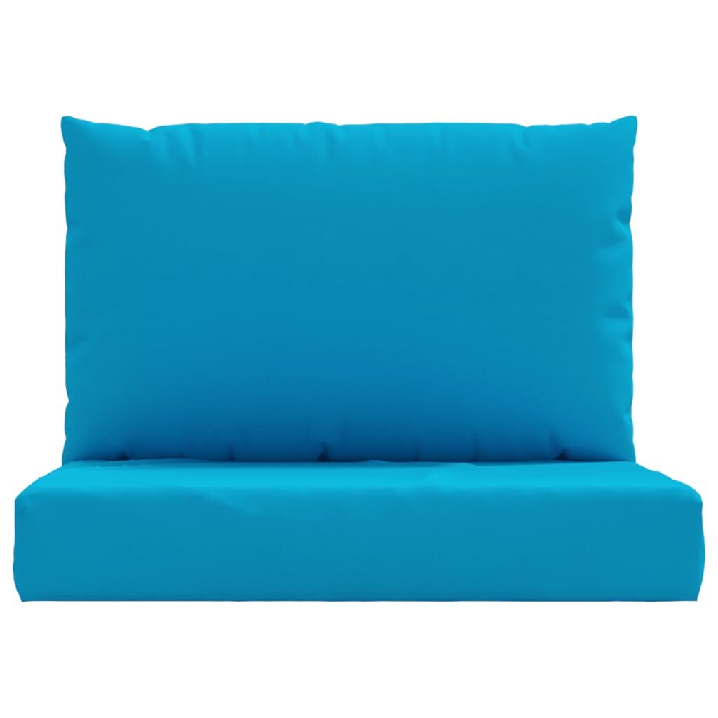 Vidaxl Cojines Para Palets 2 Unidades Tela Oxford Azul Claro_3