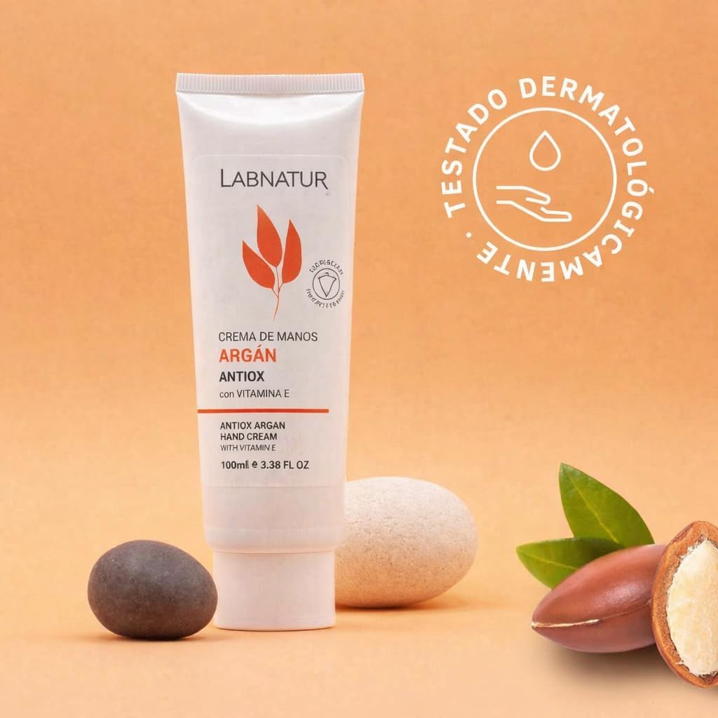Crema de Manos de Argán Labnatur 100 ml | Karité, Urea y Vitamina E | Hidratación y Acción Antioxidante | Vegano_2