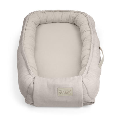 Cuna Nido Colecho Bebe Muselina Beige