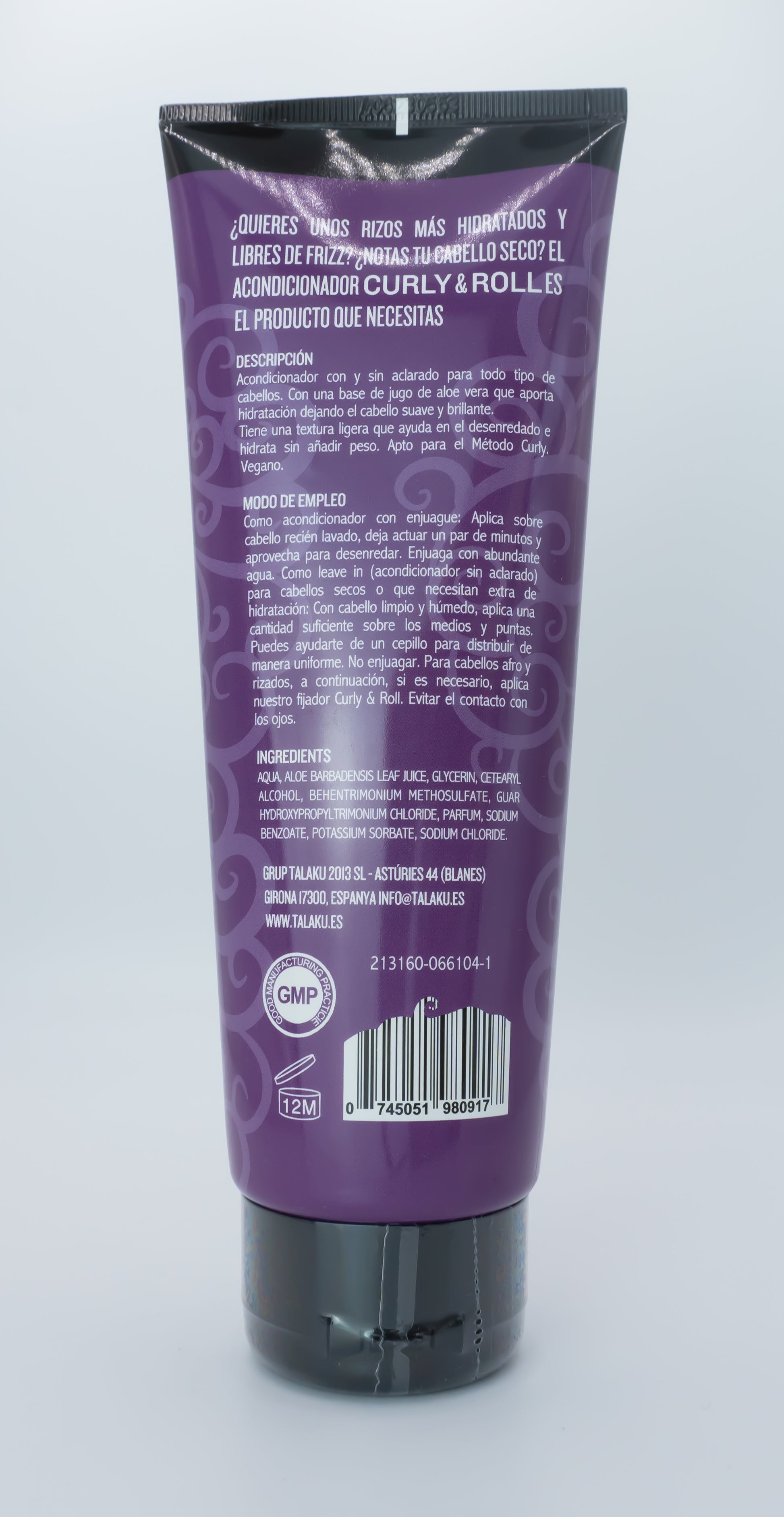 Acondicionador + Leave In Curly And Roll Talaku 250ml_1
