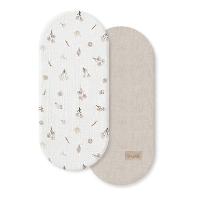 Colorful World Pack 2 Bajeras Capazo Muselina Wild Flowers_0