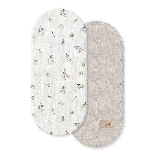 Colorful World Pack 2 Bajeras Capazo Muselina Wild Flowers_0