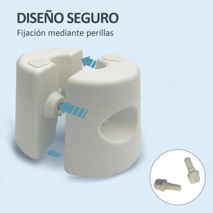 Outsunny 4 Pesos Para Carpas Rellenables De Agua 8,7 Kg O Arena 12 Kg_5