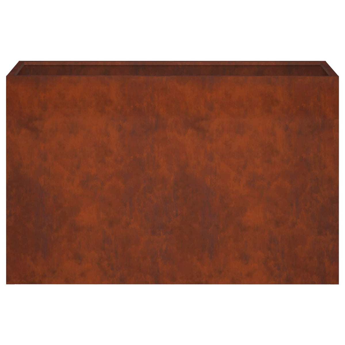 Macetero De Jardín Oxidado 80 X 30 X 50 Cm Acero Oxidado_3