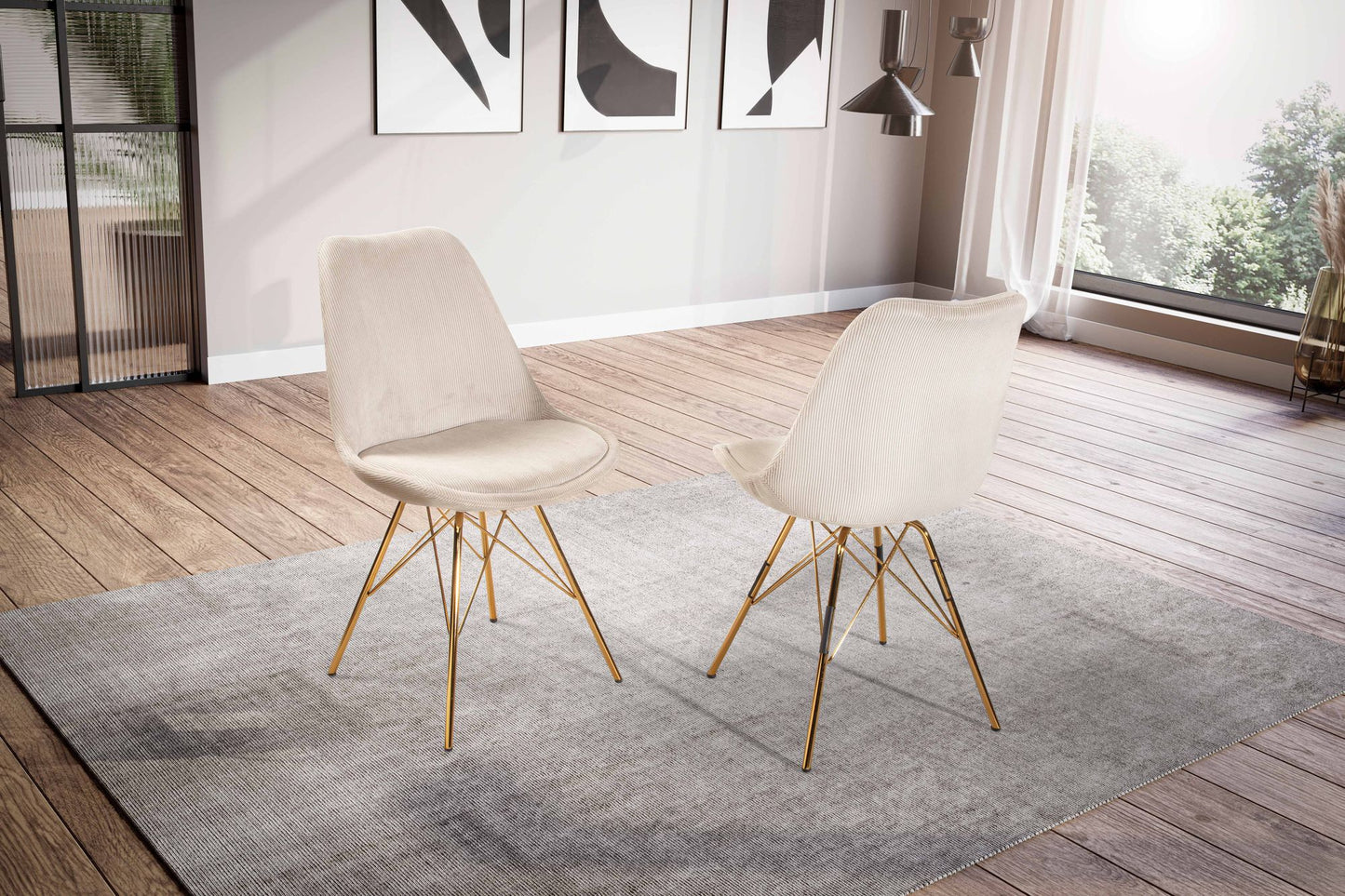 Silla De Comedor Contemporánea Y Elegante, Modelo Wl7.141_2