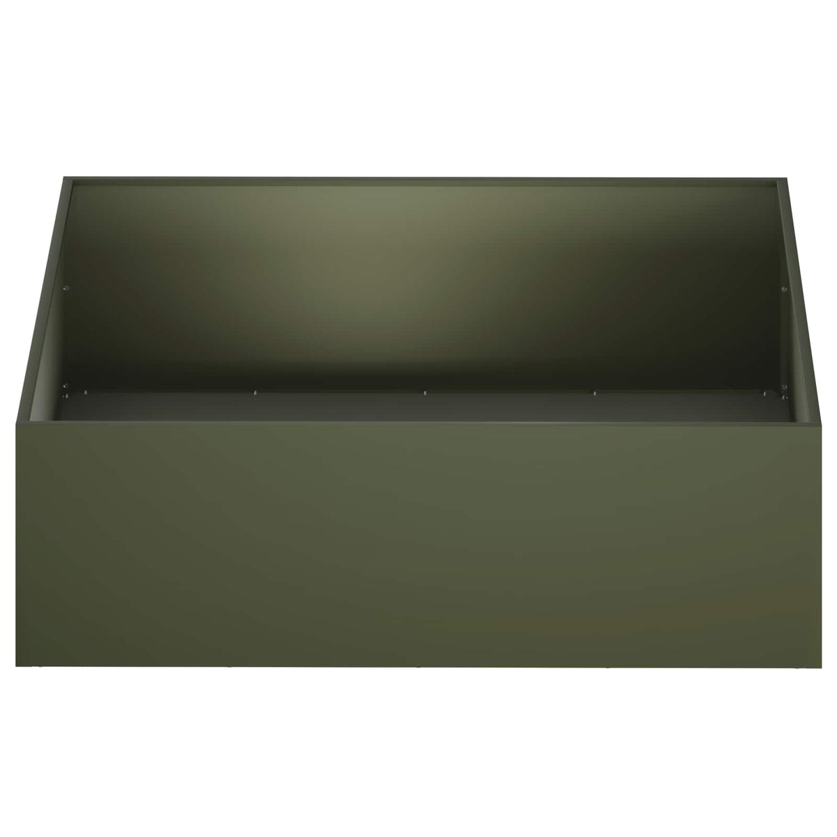 Macetero De Jardín 2 Uds. Verde Oliva 80 X 80 X 30 Cm_3