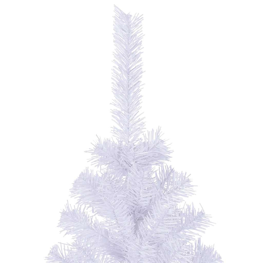 Vidaxl Árbol De Navidad Artificial L 240 Cm Blanco_3