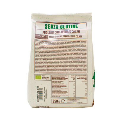 Galletas de Avena Sin Gluten con Cacao Germinal Bio 250g