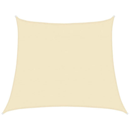 Vidaxl Toldo De Vela Hdpe Color Crema 160 G/m² 4/5x4 M_0