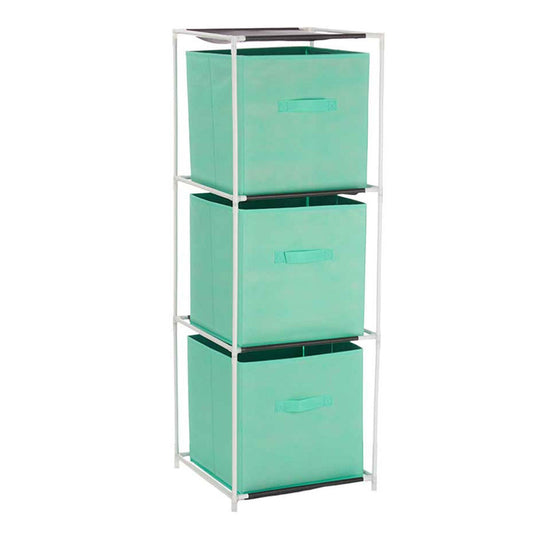 Estantería 3 Cajones Tnt Menta - Colección Kipit_0