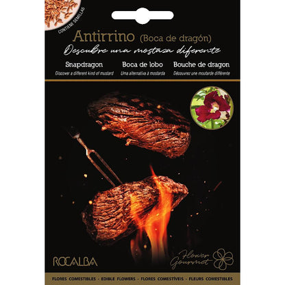 Semillas de flores comestibles de Antirrino Boca De Dragón Rocalba