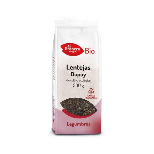 Lentejas Dupuy Bio El Granero 500 g