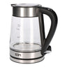 Hervidor De Agua De Cristal + Acero Inox 1,7 Litros 1850 - 2200w Edm