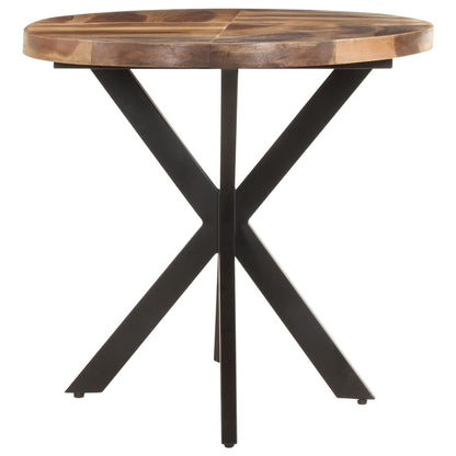 Mesa De Comedor Madera Maciza De Acacia 140x80x75 Cm_1