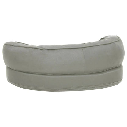 Vidaxl Colchón Para Cama De Perro Ergonómico Aspecto Lino Gris 60x42cm_4