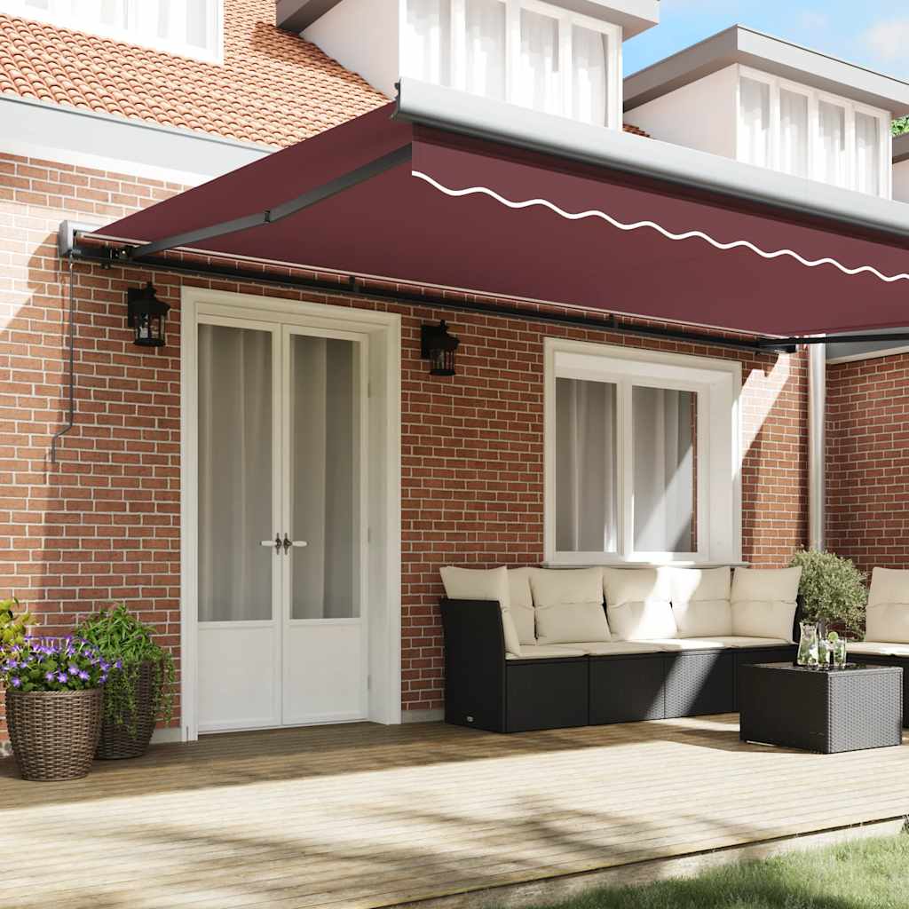 Toldo Retráctil Automático Burdeos 300x250 Cm_2