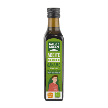 Aceite de Cañamo Bio, NaturGreen 250 ml