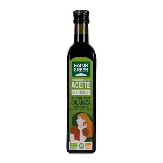 Aceite de semillas de calabaza BIO NaturGreen 500 ml
