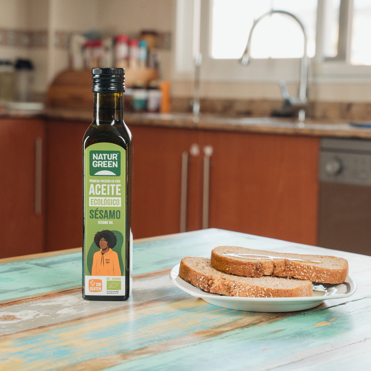 Aceite de Sésamo BIO  NaturGreen. 250 ml