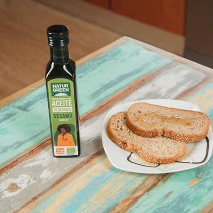 Aceite de Sésamo BIO  NaturGreen. 250 ml
