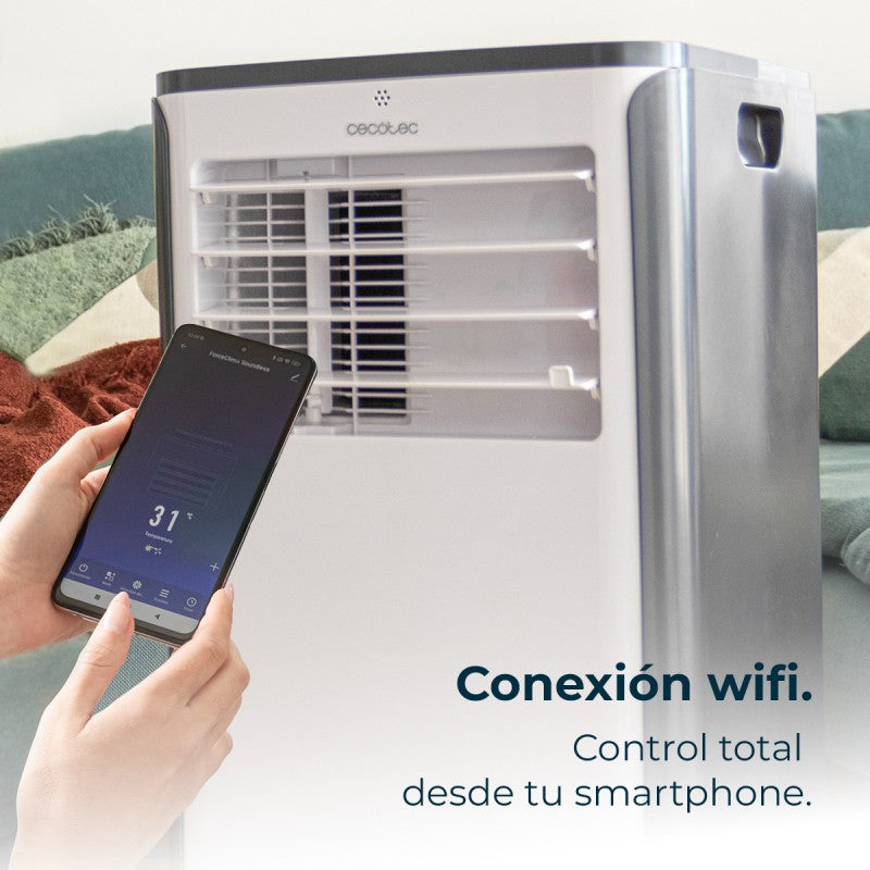 Cecotec Aire Acondicionado Portátil Aire Acondicionado Portátil Forceclima 9500 Soundless Heating Connected_2