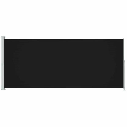 Vidaxl Toldo Lateral Retráctil Para Patio Negro 200x500 Cm_0