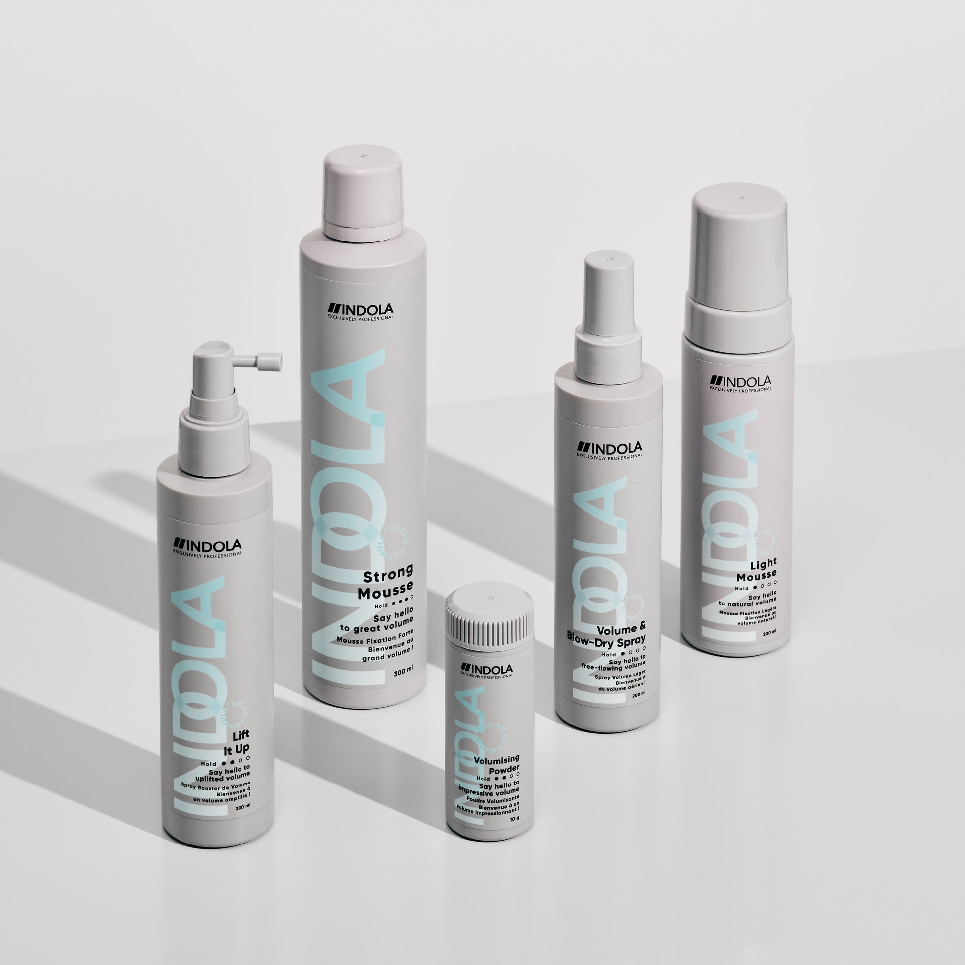 Indola Espuma De Fijación Fuerte Profesional 300ml