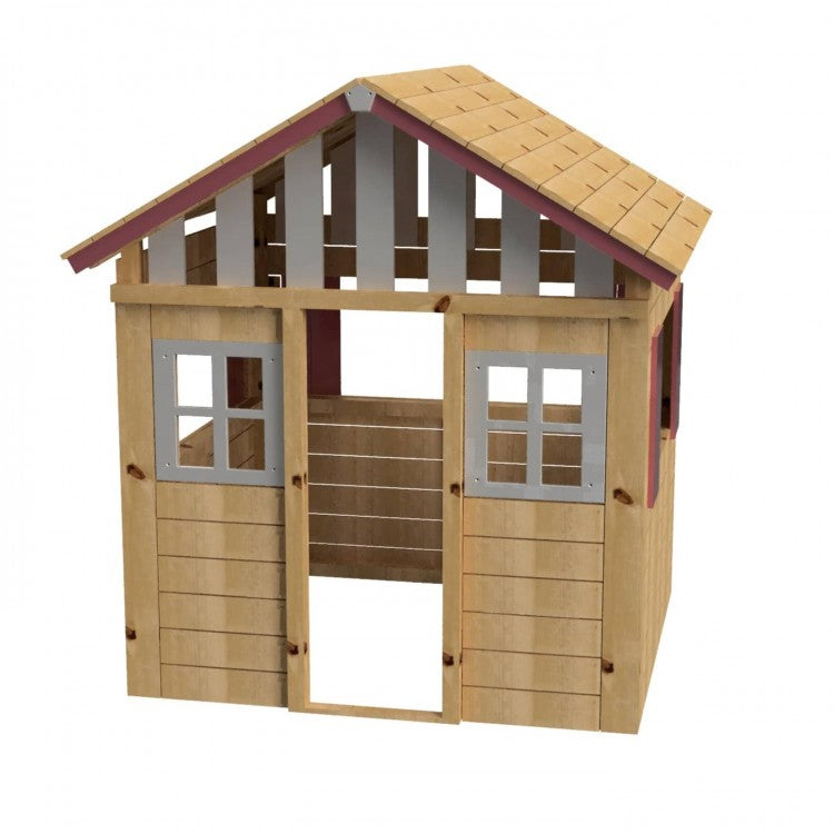 Casita De Madera Masgames Lollipop Xl Horeca Rosa._3