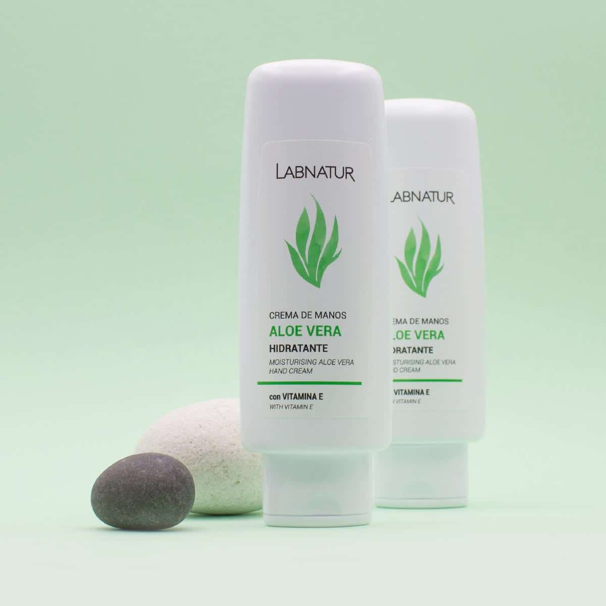 Crema de Manos de Aloe Vera Labnatur 100 ml | Hidratación y Reparación | Argán, Karité y Urea | Vegano_3