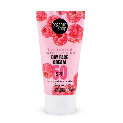 Pack Ahorro Crema Facial &amp; Loción Corporal SPF50 Organic Shop 100 + 100 ml