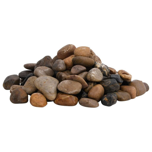 Vidaxl Guijarros Pulidos Colores Mezclados 10 Kg 2-5 Cm_0