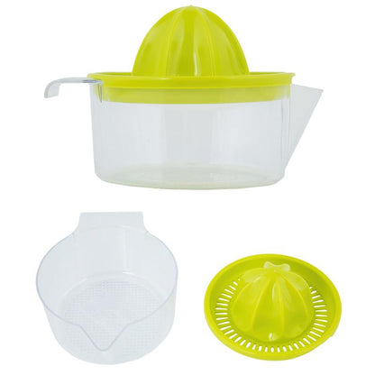 Exprimidor Zumo Manual Frutas Con Jarra Plástico Ø 12 X 11 Cm._1