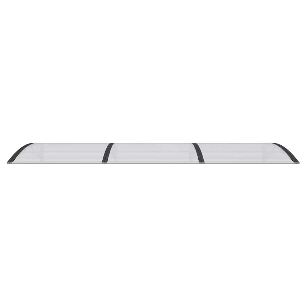 Marquesina De Puerta Policarbonato Negro 300x100 Cm_3