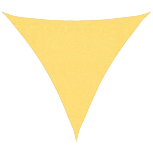Vidaxl Toldo De Vela Beige Hdpe 160 G/m² 3x3x3 M_0