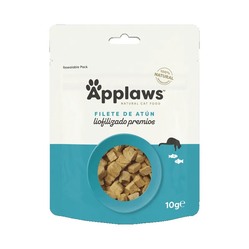 Snack Liofilizado de Filete de Atún para Gatos Applaws 10 g