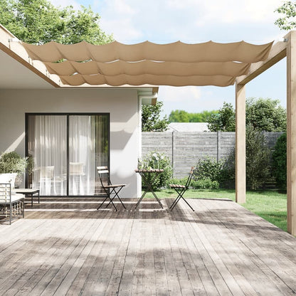 Vidaxl Toldo Vertical Tela Oxford Gris Taupé 100x360 Cm_1