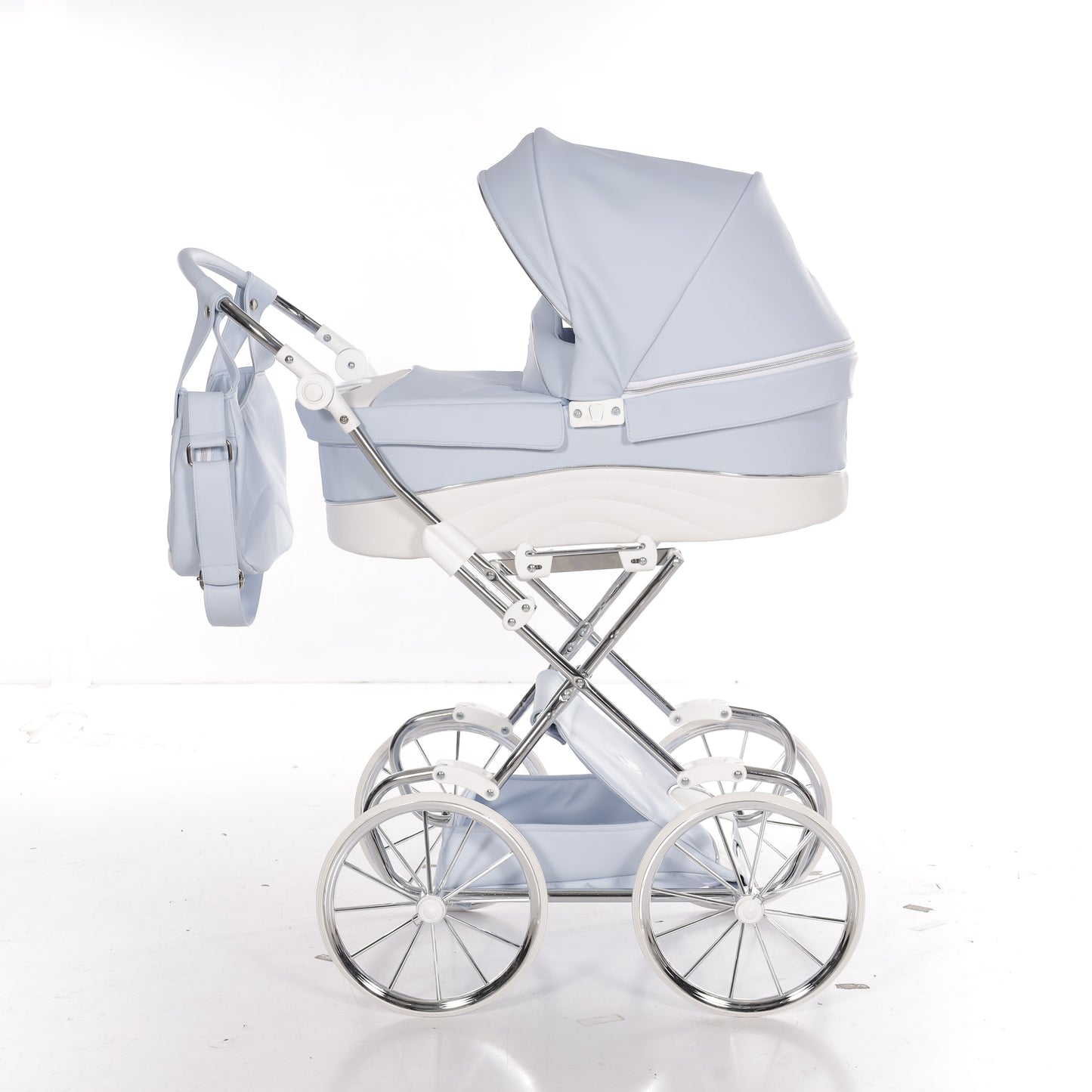 Carro De Muñecas Lulla Maxi Classic Azul