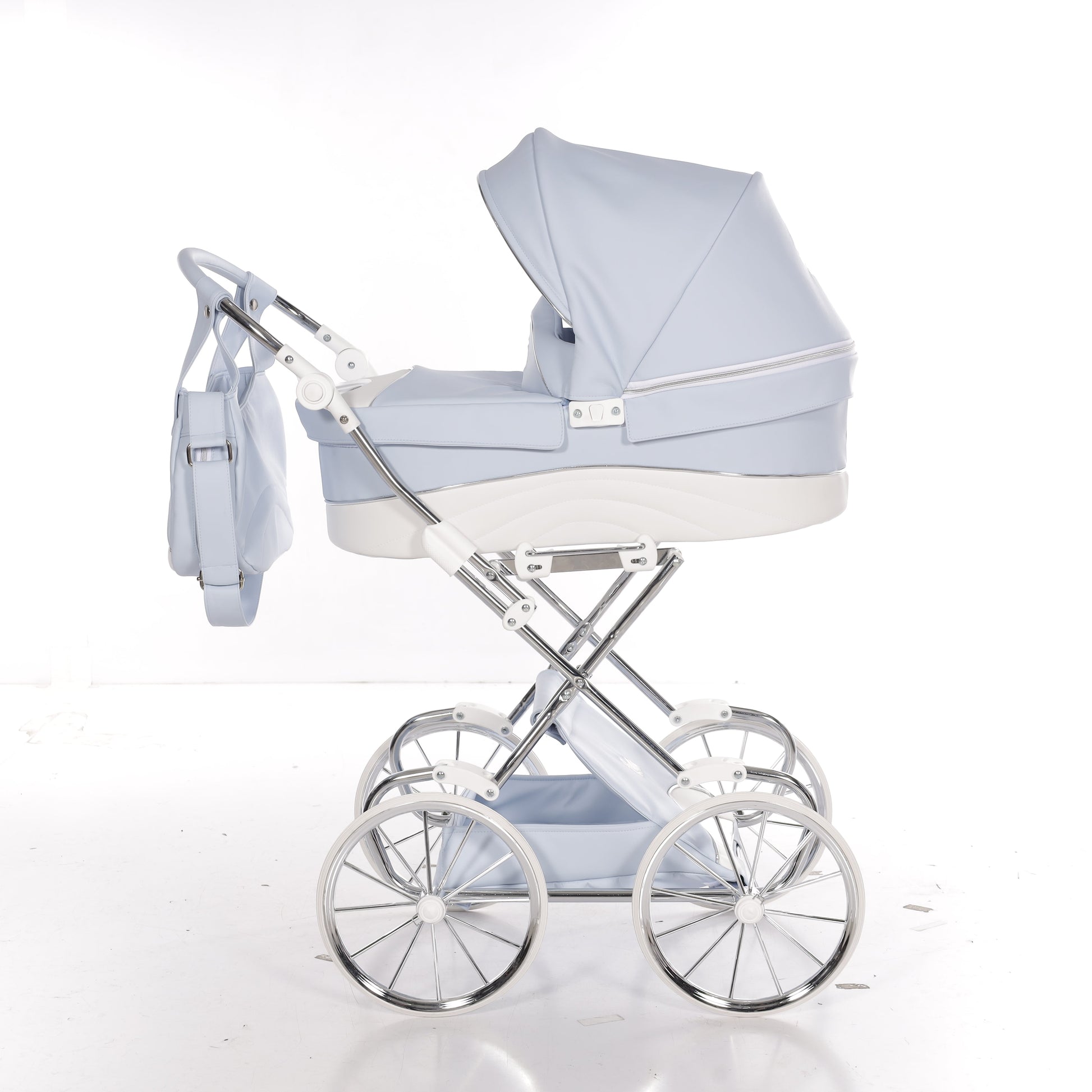 Carro De Muñecas Lulla Maxi Classic Azul