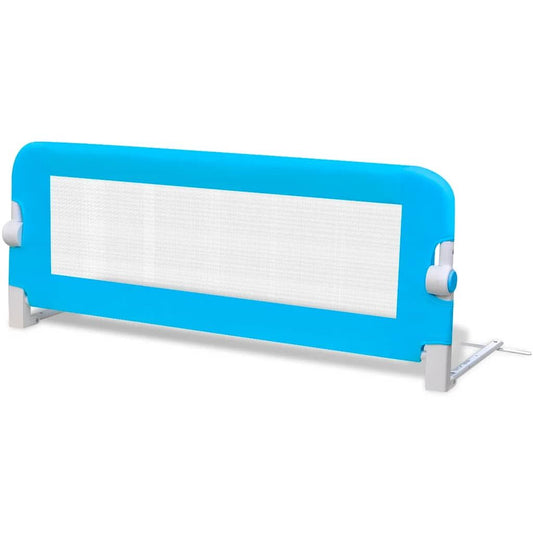 Vidaxl Barandilla De Seguridad Cama De Niño 102x42 Cm Azul_0