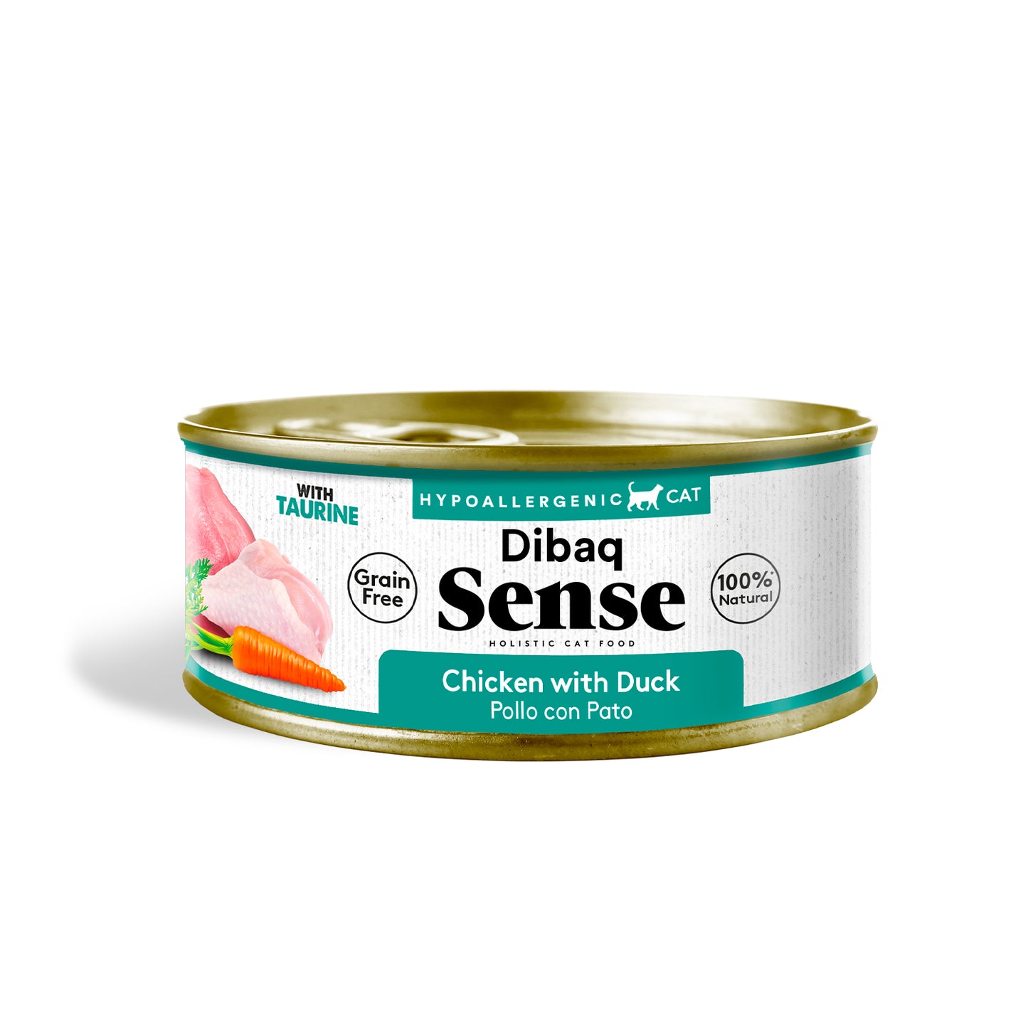 Dibaq Sense Cat Pollo Y Pato Con Zanahorias (70 G X 12 Uds)_1