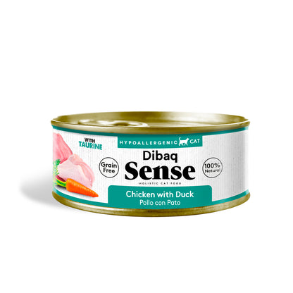 Dibaq Sense Cat Pollo Y Pato Con Zanahorias (70 G X 12 Uds)_1