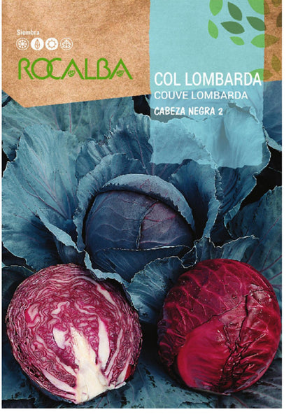 Semillas Col Lombarda 8g